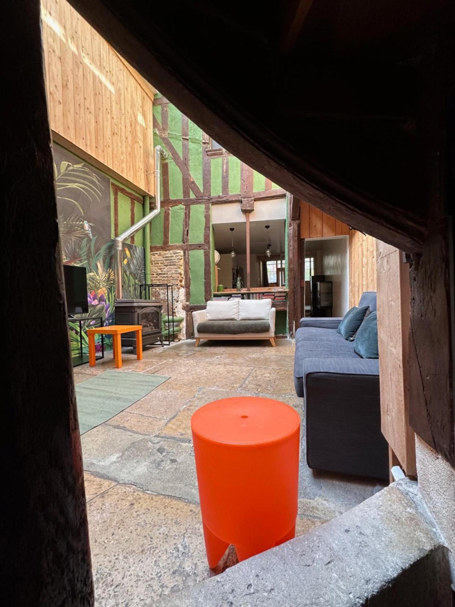 Maison Atypique En Centre-Ville Troyes Exteriér fotografie